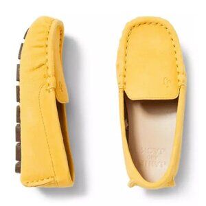 Janie & Jack Sun Shower Yellow Driving Shoe Sz 5 Boys